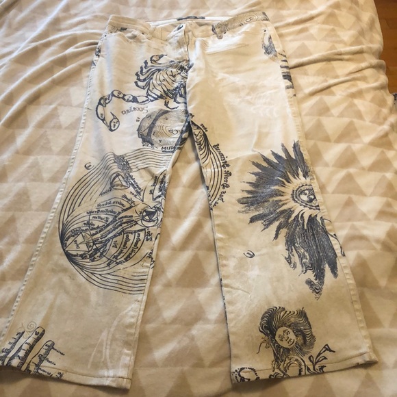 Roberto Cavalli Denim - Vintage Roberto Cavalli just cavalli astrology jeans